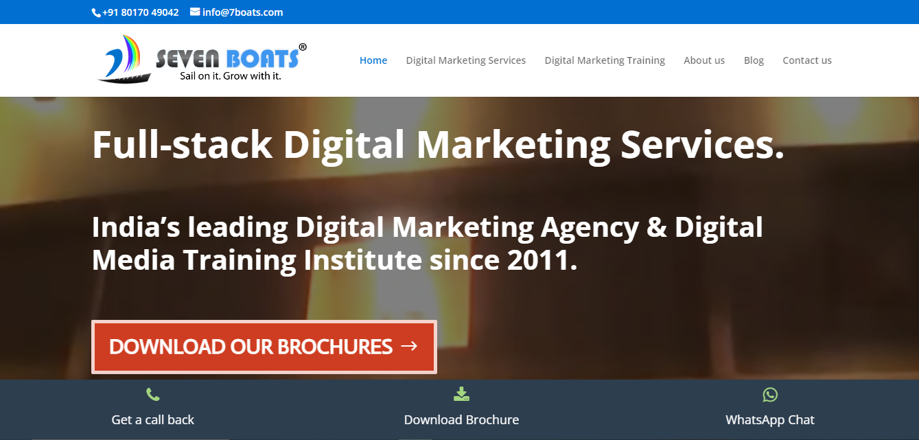 7boats Digital Marketing Company In Kolkata