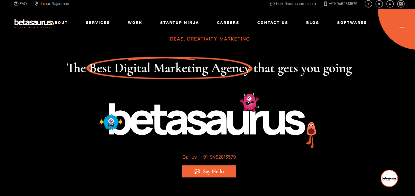 Betasaurus- Digital Marketing Company In Jaipur