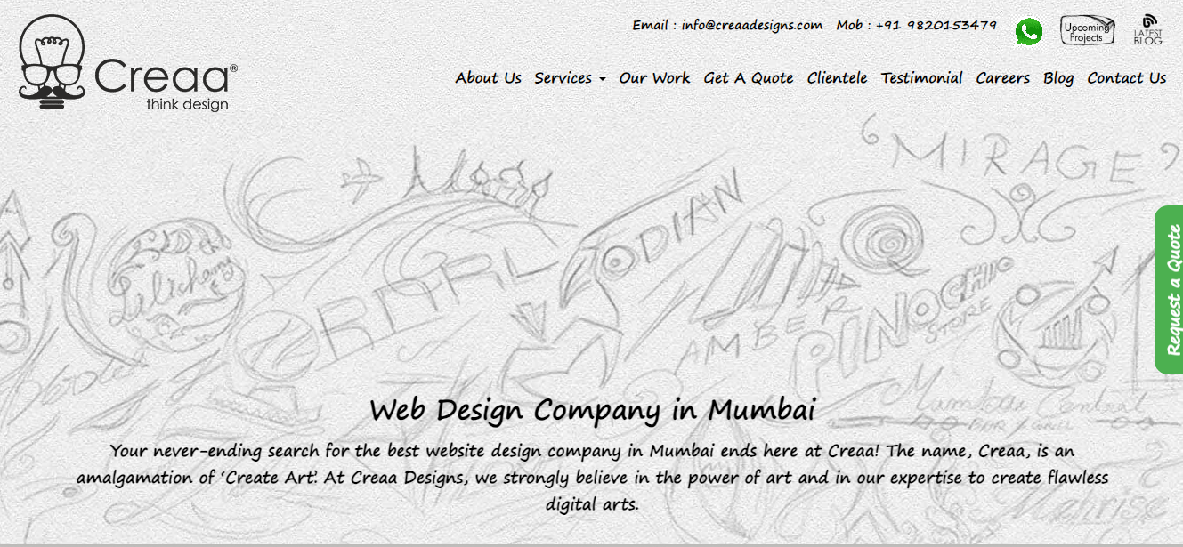 Creaa-Designs Website Development Company In Mumbai