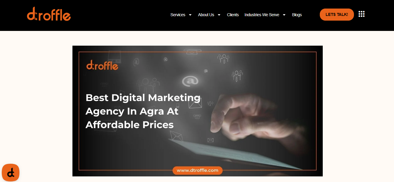 Dtroffle Digital Marketing Company In Agra