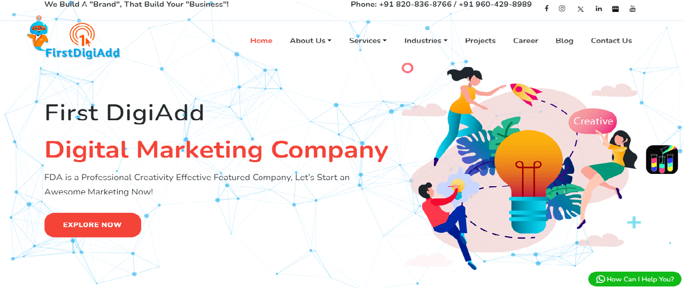 First-Digiadd Top 10 Digital Marketing Company In Pune