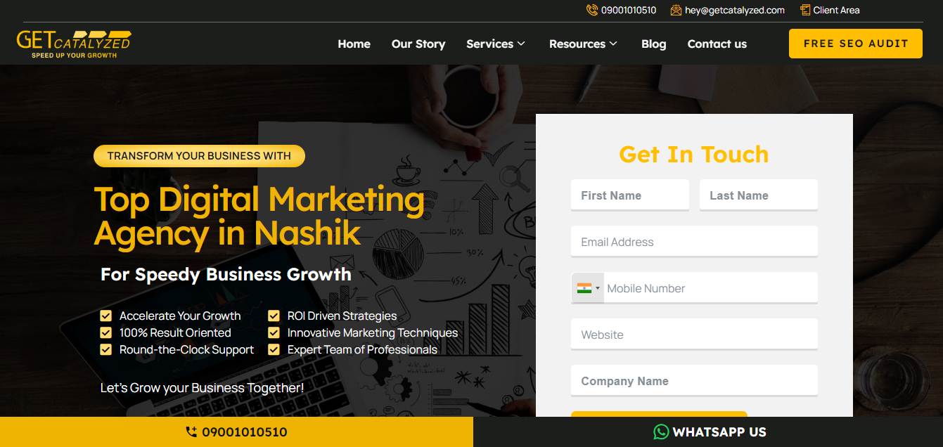 Getcatalyzed Top 10 Digital Marketing Company In Nashik