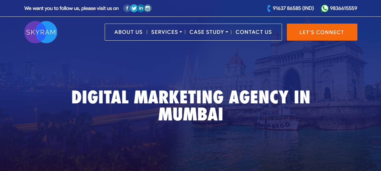 Skyramtechnologies-1 Digital Marketing Company In Mumbai