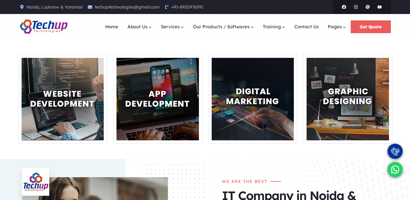 Techup-Technologies Digital Marketing Company In Varanasi