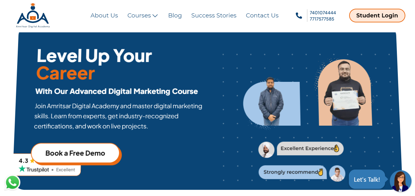 amritsardigitalacademy Top 10 Digital Marketing Company In Amritsar