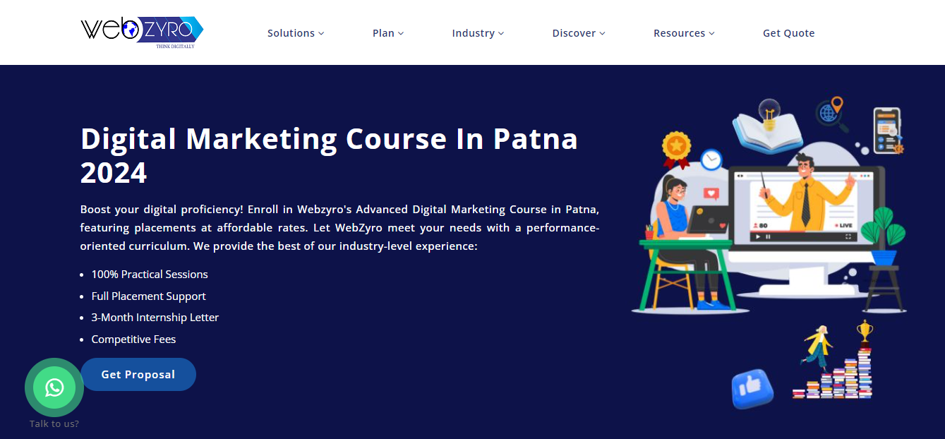 webzyro Digital Marketing Company In Patna