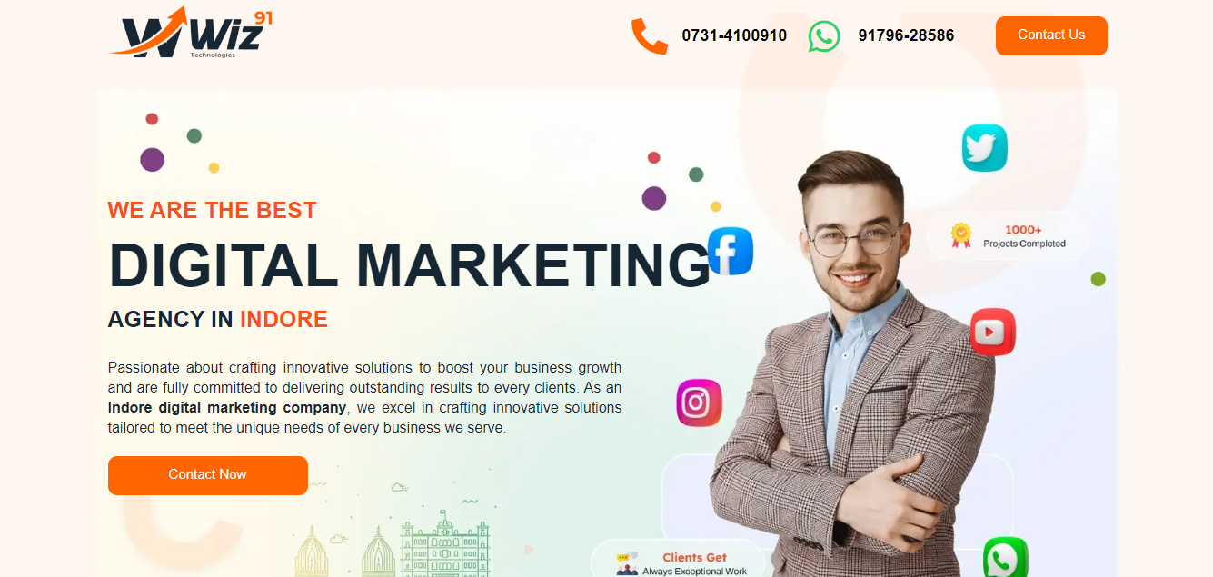 wiz91 Digital Marketing Company In Indore