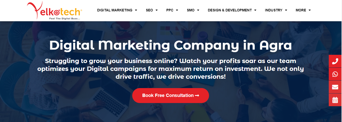 yelkotech Digital Marketing Company In Agra