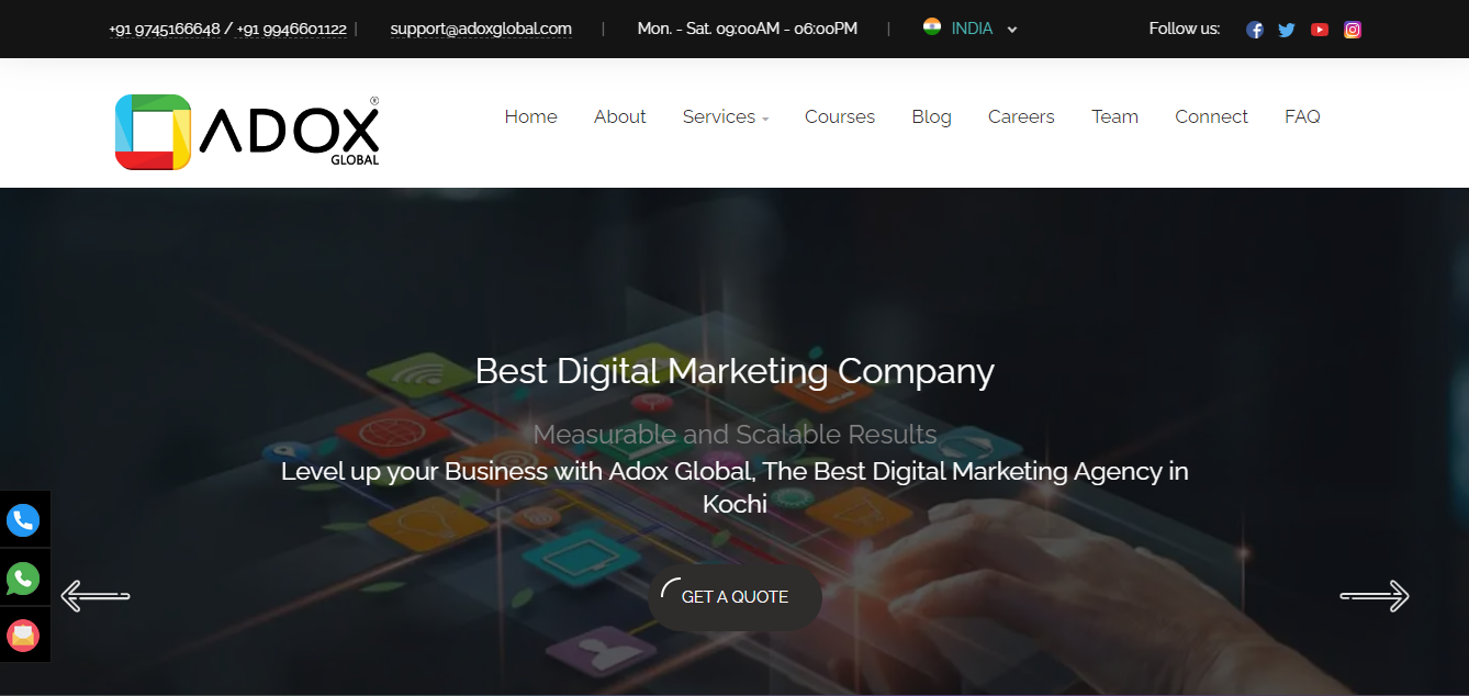 Adox-Globle-SEO-company-in-Kollam Digital Marketing company In Kochi