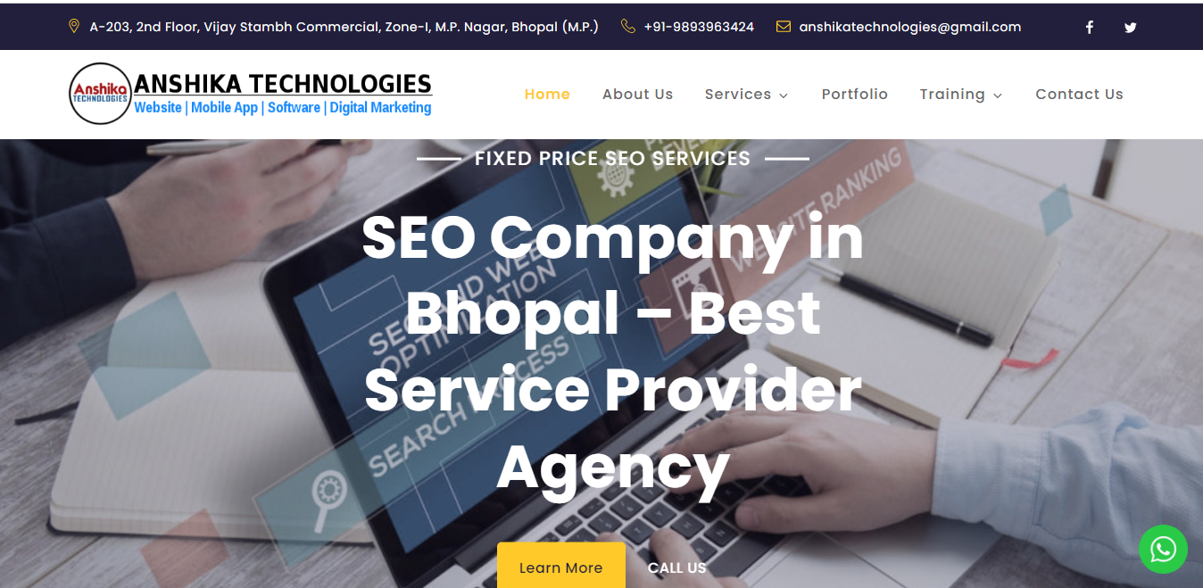 Anshika-Technologies SEO Company In Bhopal