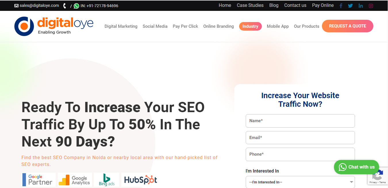 Digitaloye SEO Company In Noida