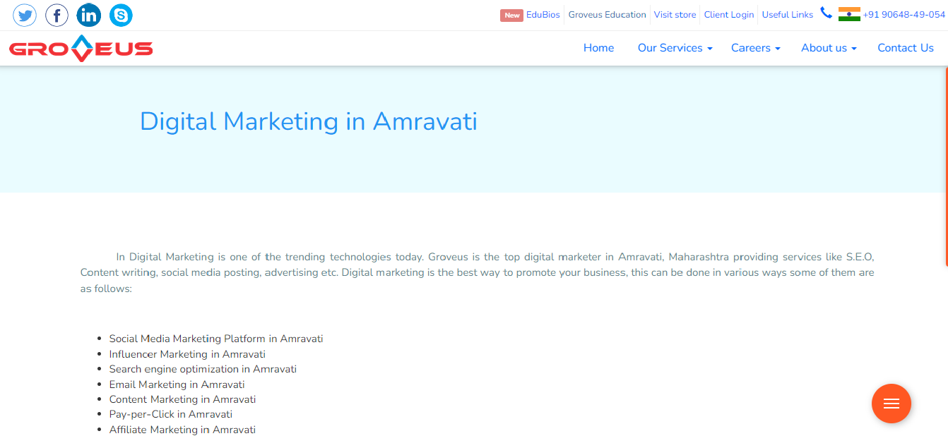 Groveus-Digital-Marketing-company-in-Amravati Digital Marketing company In Amravati