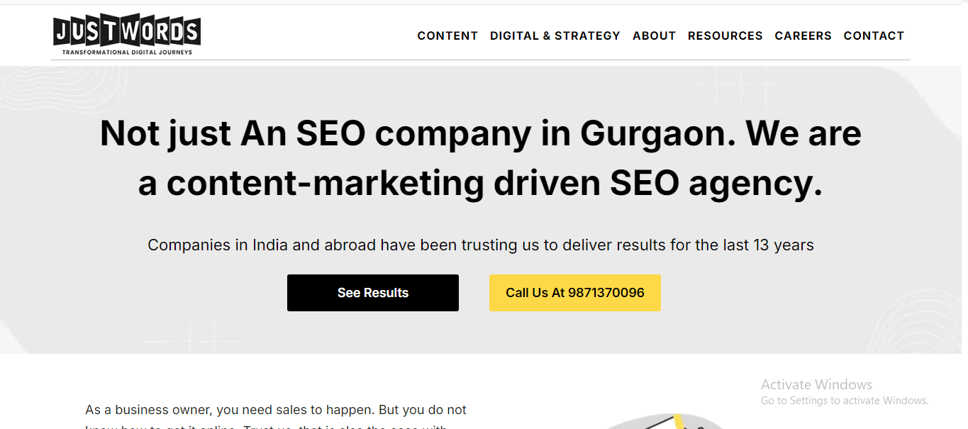 Justwords-e1725450999557 SEO Company In Gurgaon