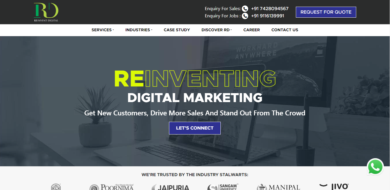 Reinvent-Digital Digital Marketing Company In Delhi