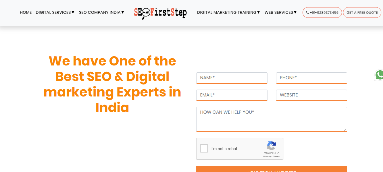 Seofirststep-SEO-company-in-Jamnagar Digital Marketing Company In Gorakhpur