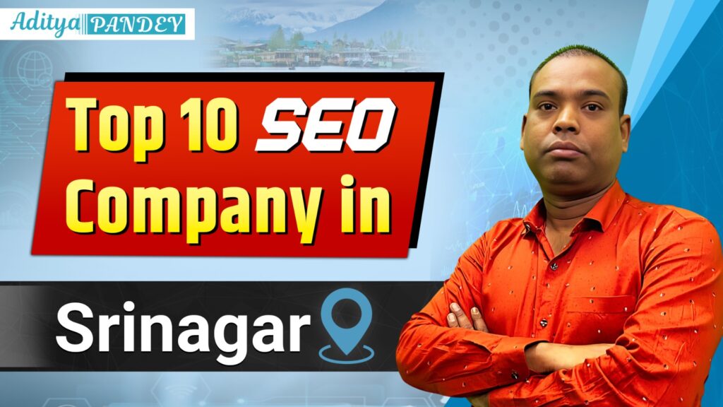 TOP 10 SEO Company in Srinagar, Aditya Pandey