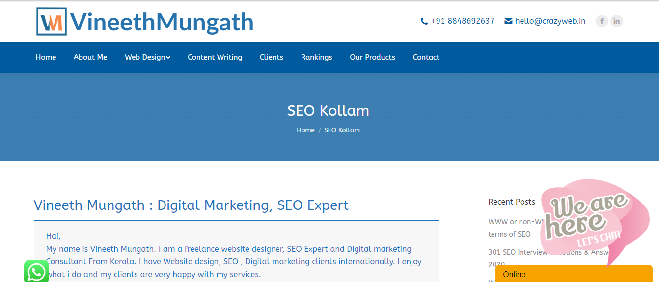 Vineet-Mungath-SEO-company-in-Kollam-1 SEO company In Kollam