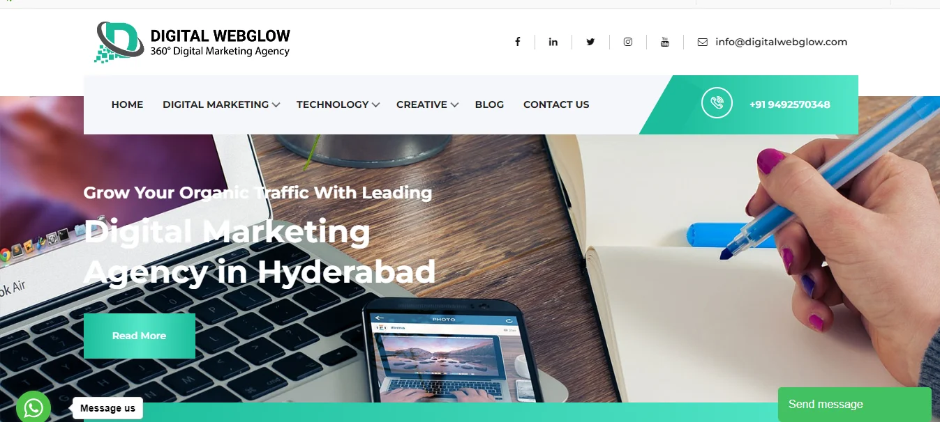 digitalwebglow SEO Company In Visakhapatnam