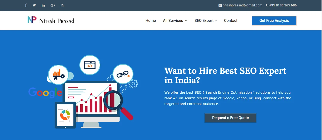 niteshprasad SEO Company In NCR