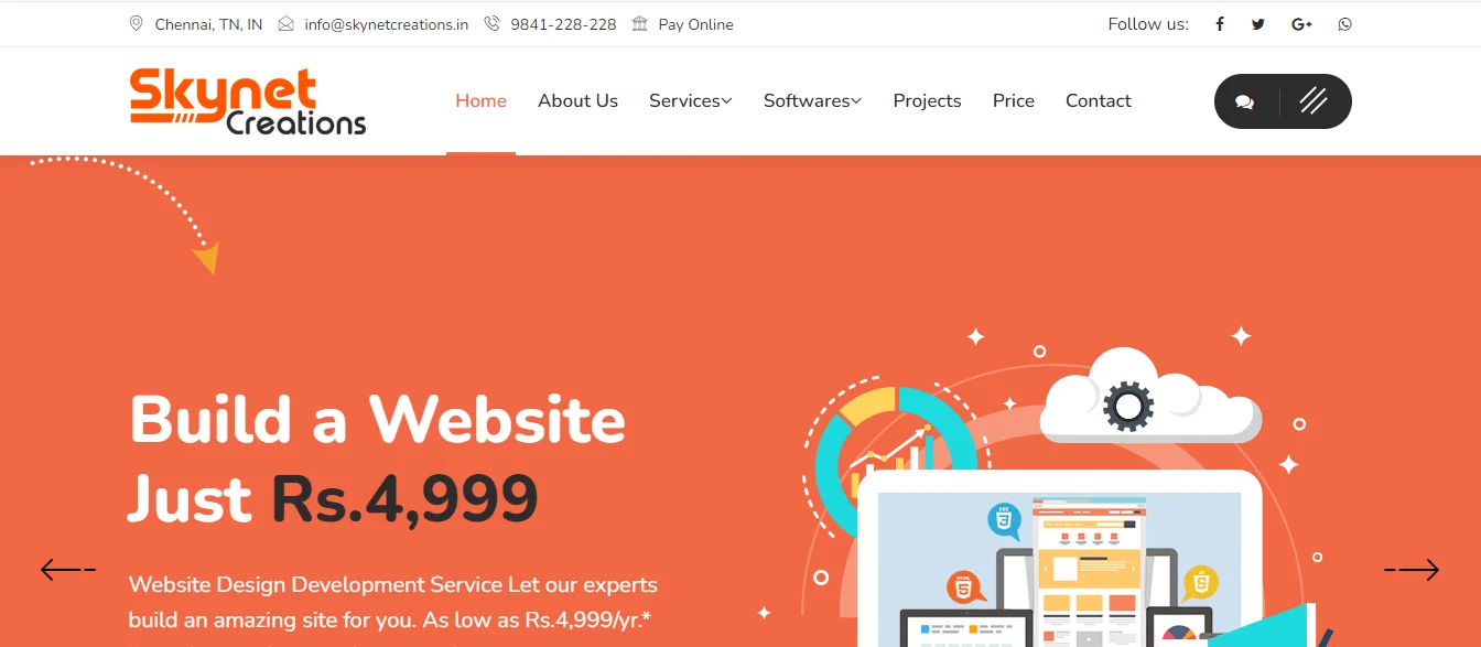 skynetcreations SEO Company In Mysore