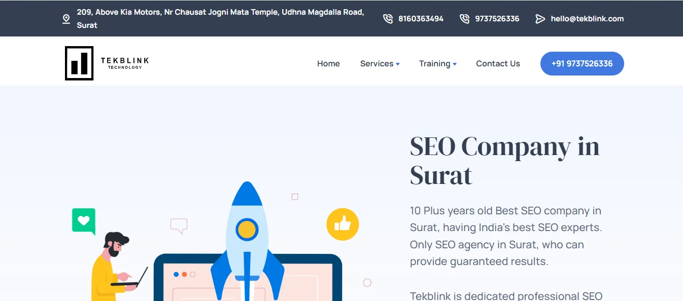 tekblink SEO Company In Surat