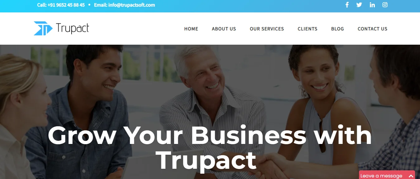 trupactsoft SEO Company In Mysore